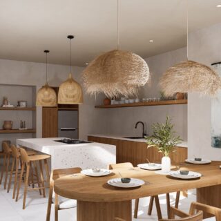 DTJS VILLA 1 Interior kitchen dining