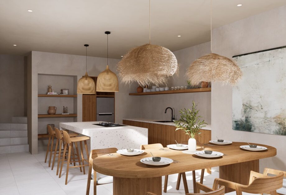 DTJS VILLA 1 Interior kitchen dining